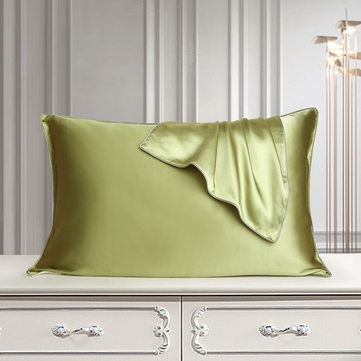 Natural Silk Pillowcases, Sets of 2