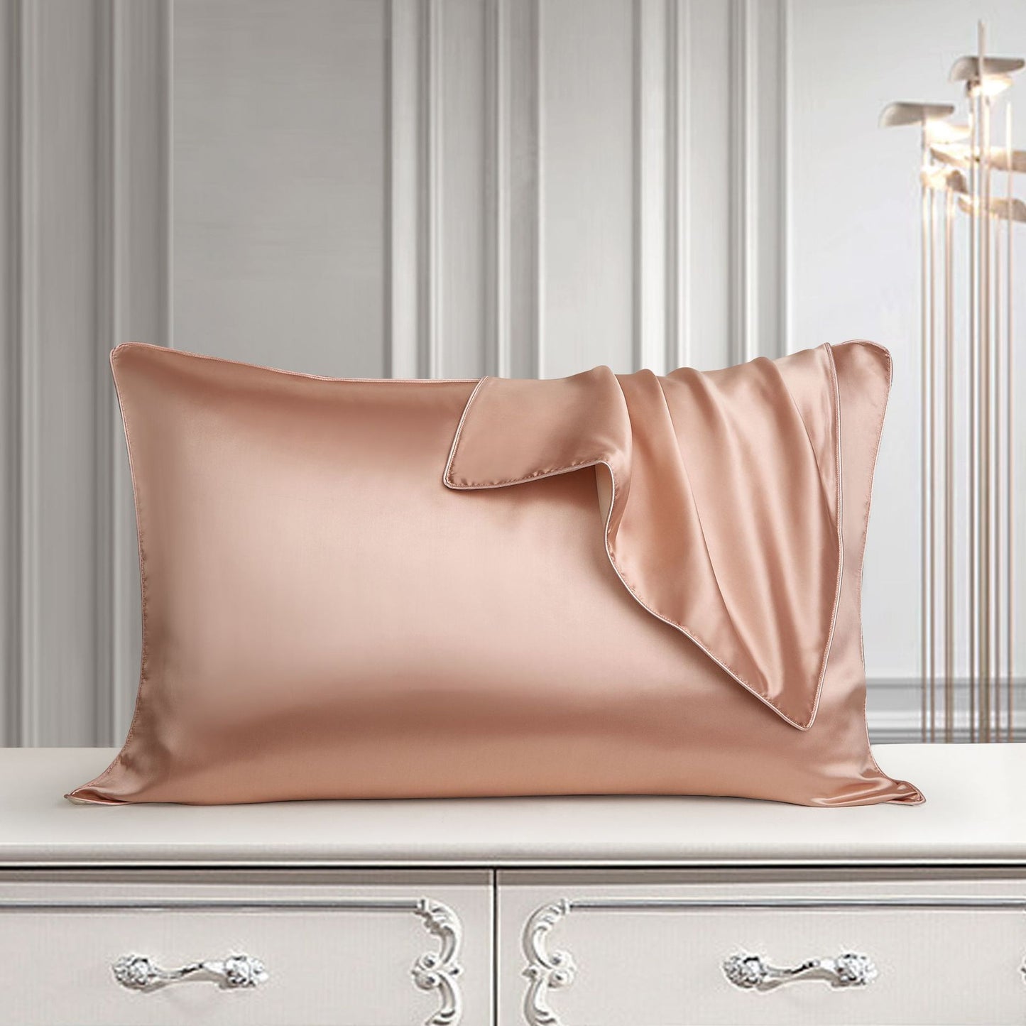 Natural Silk Pillowcases,  Sets of 2