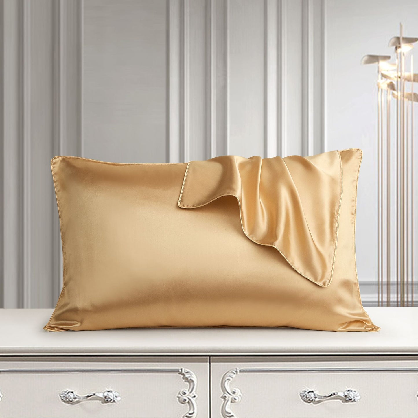 Natural Silk Pillowcases,  Sets of 2