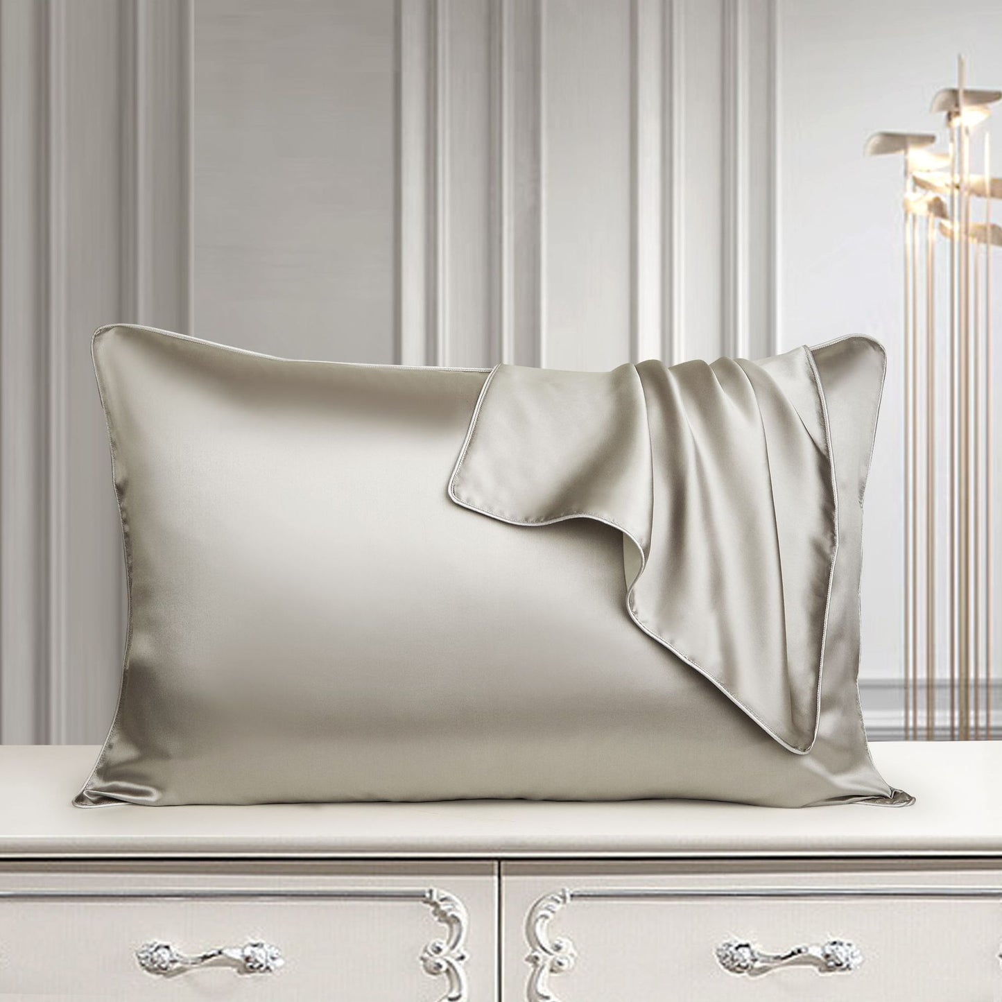 Natural Silk Pillowcases,  Sets of 2