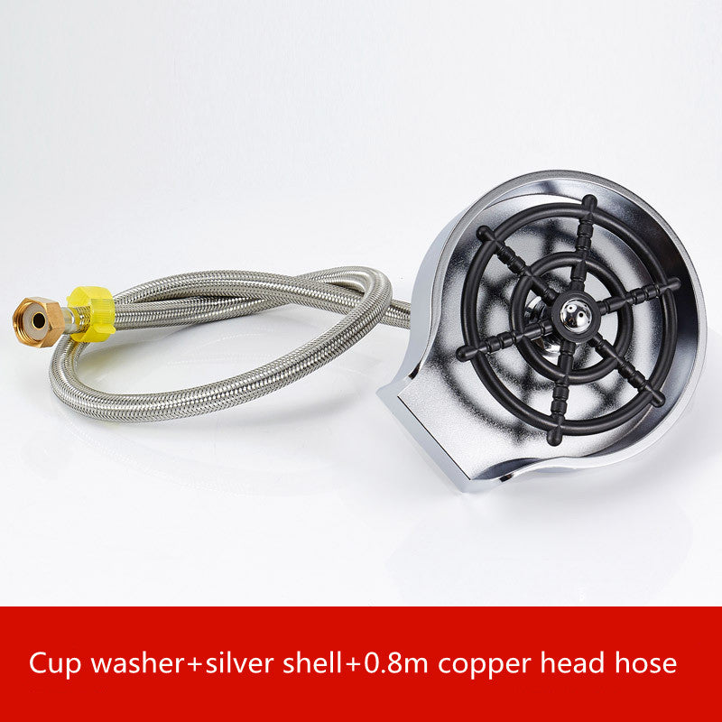 High-Pressure Automatic Cup Washer for Kitchen Sink