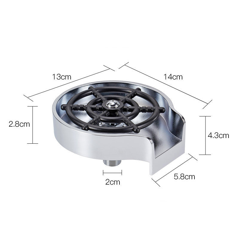 High-Pressure Automatic Cup Washer for Kitchen Sink