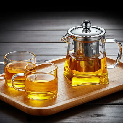 Borosilicate Glass Teapot with Infuser