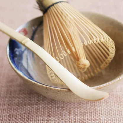 Matcha Tea Set with Bamboo Whisk & Bowl