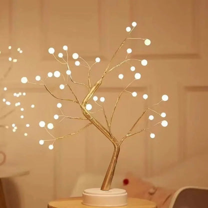 LED Cherry Blossom Tree Night Light – Touch Control