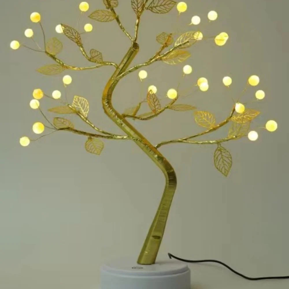 LED Cherry Blossom Tree Night Light – Touch Control