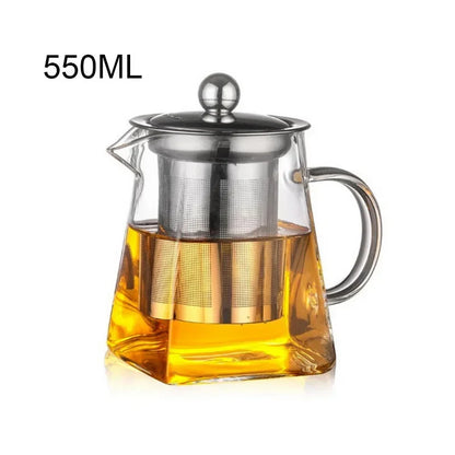 Borosilicate Glass Teapot with Infuser