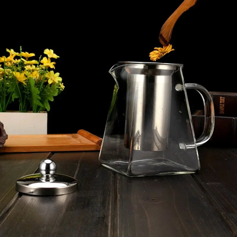 Borosilicate Glass Teapot with Infuser