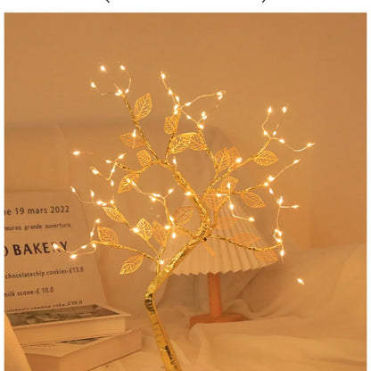 LED Cherry Blossom Tree Night Light – Touch Control