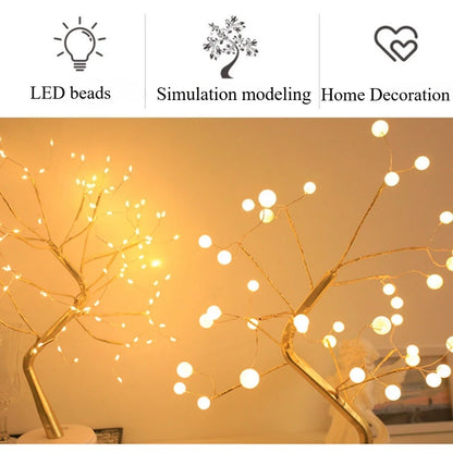 LED Cherry Blossom Tree Night Light – Touch Control