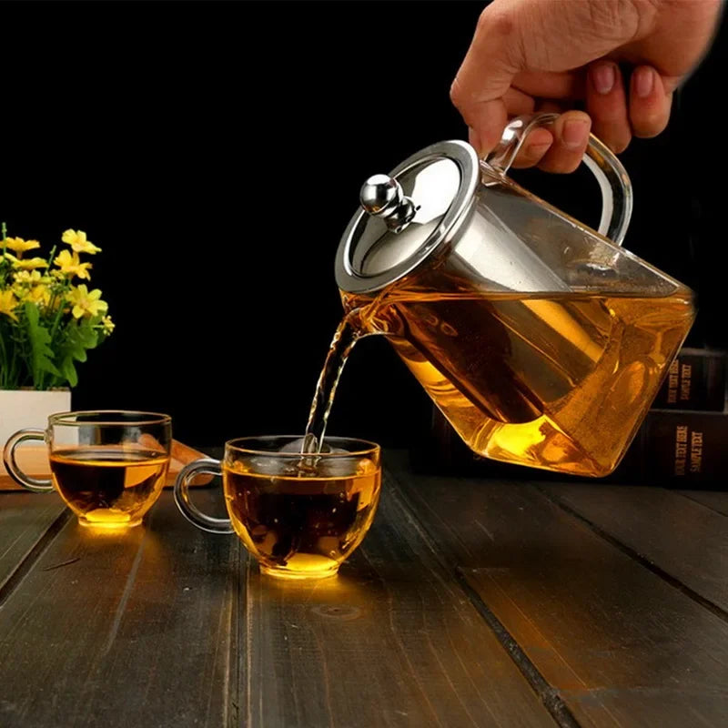 Borosilicate Glass Teapot with Infuser