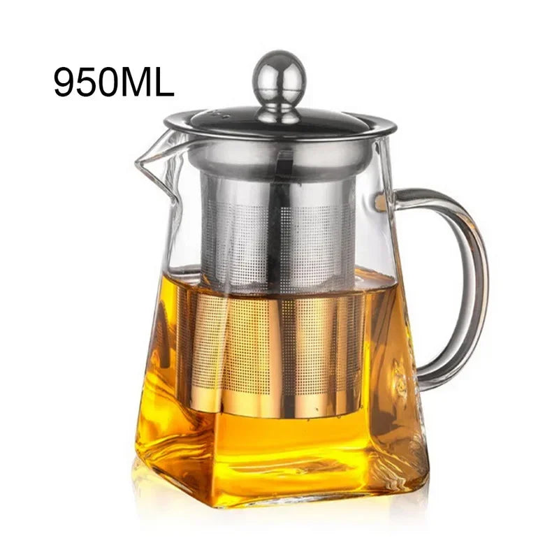 Borosilicate Glass Teapot with Infuser