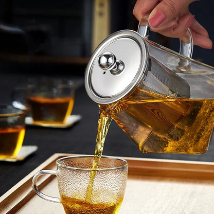 Borosilicate Glass Teapot with Infuser
