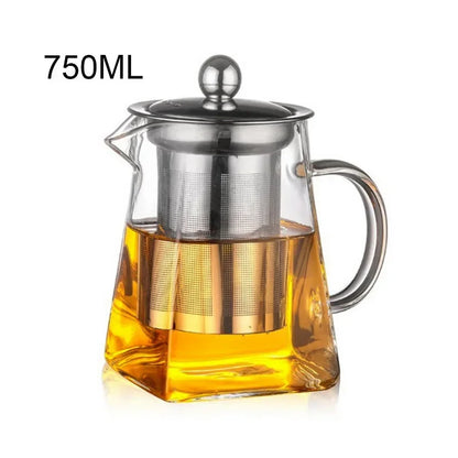 Borosilicate Glass Teapot with Infuser