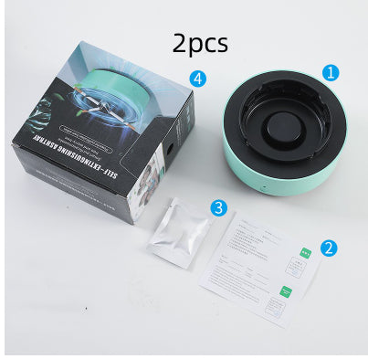 Portable Air Purifying Ashtray for Car & Home