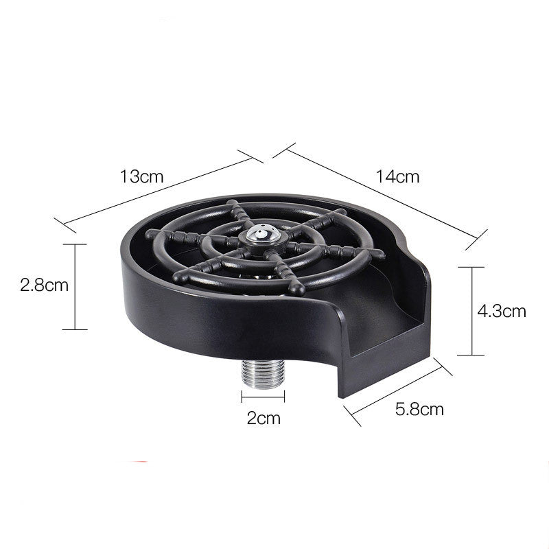 High-Pressure Automatic Cup Washer for Kitchen Sink